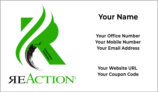 ReAction® Branded Business Cards